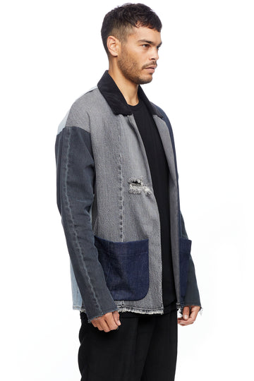 Reworked Denim Blazer