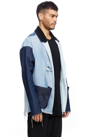 Reworked Denim Blazer