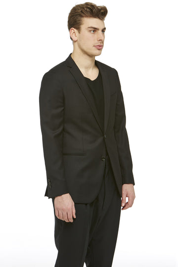 Black Two-Button Blazer