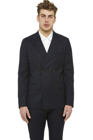 Navy Double Breasted Blazer