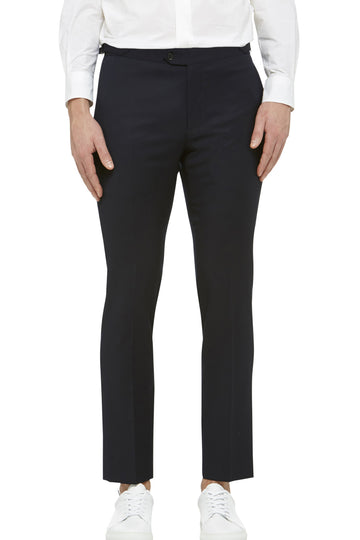 Navy Wool Trouser