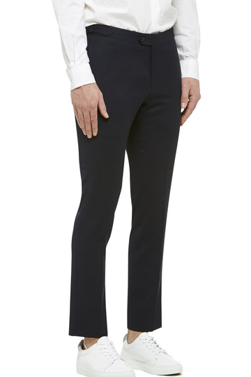 Navy Wool Trouser