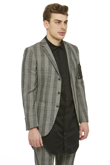 Grey Prince of Wales Blazer