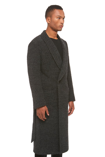 Steel Wool Boucle Robe