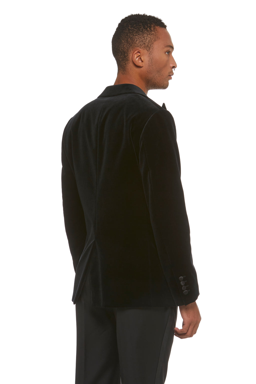 Black Velvet Tuxedo Blazer MNDATORY