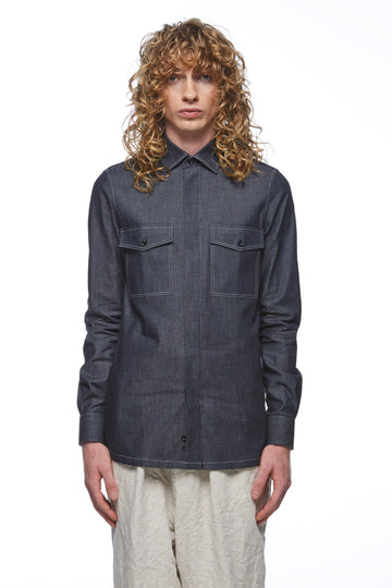 Denim Long Sleeve Shirt