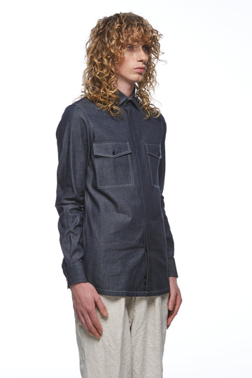 Denim Long Sleeve Shirt