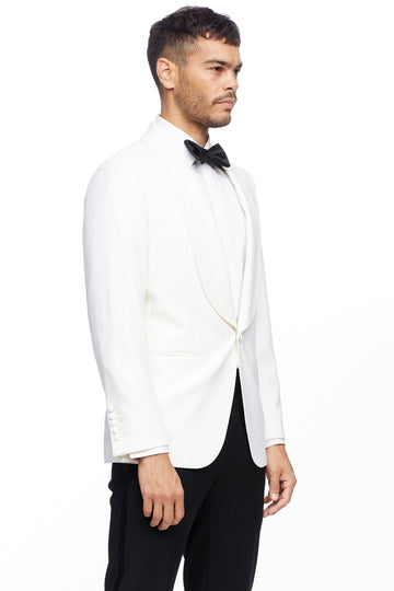 White Tuxedo Blazer