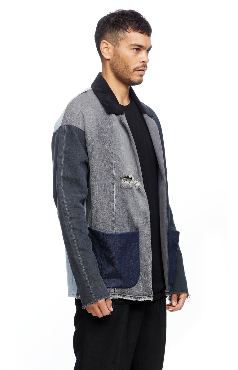 Reworked Denim Blazer