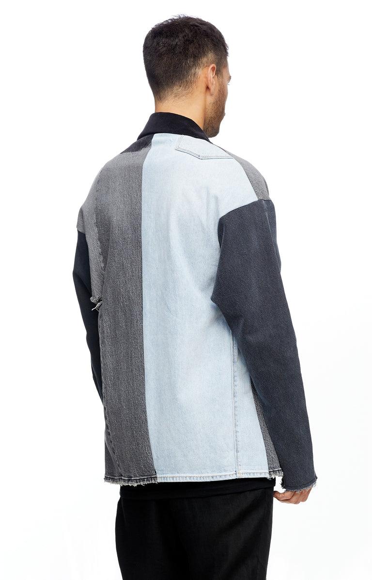 Reworked Denim Blazer