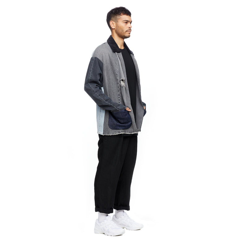 Reworked Denim Blazer
