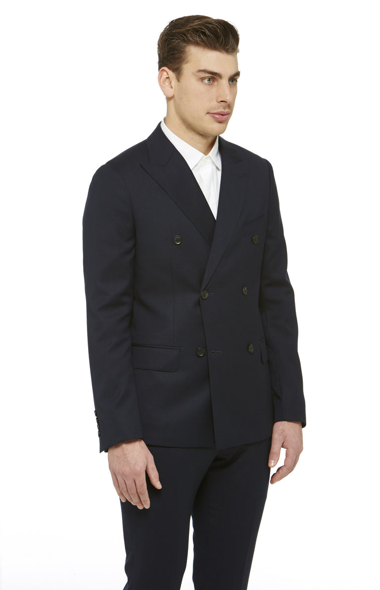 Navy Double Breasted Blazer