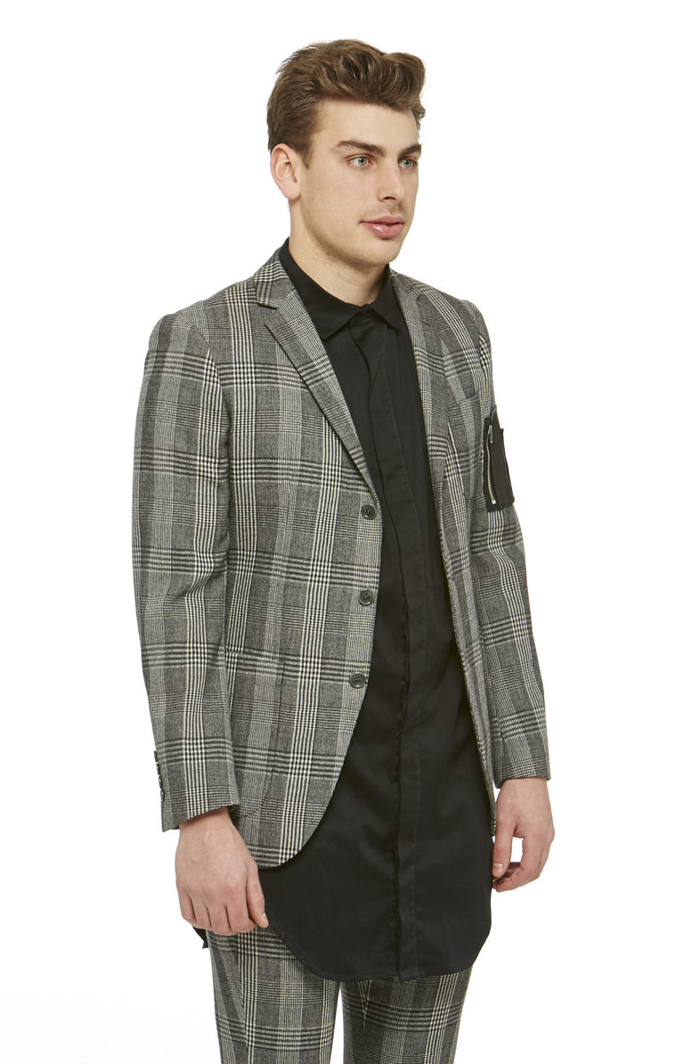 Grey Prince of Wales Blazer