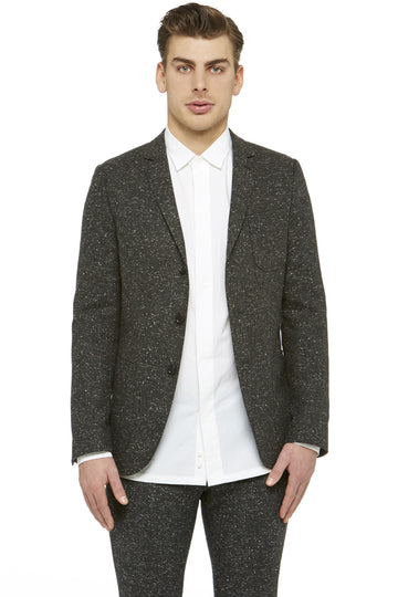 Charcoal Tweed Blazer