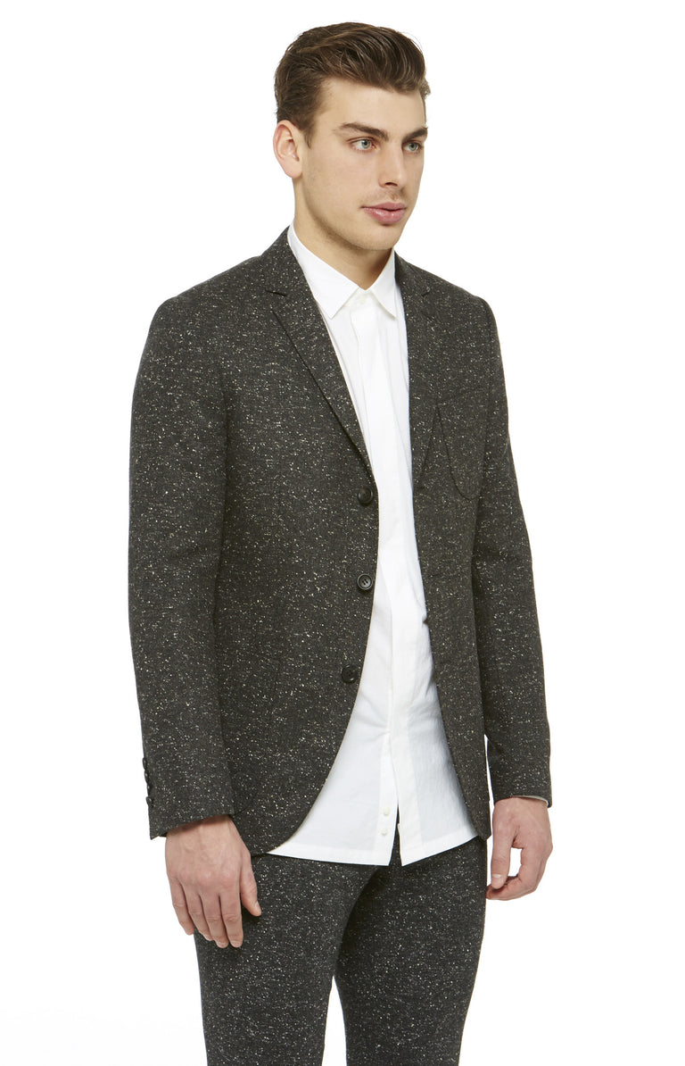 Charcoal Tweed Blazer