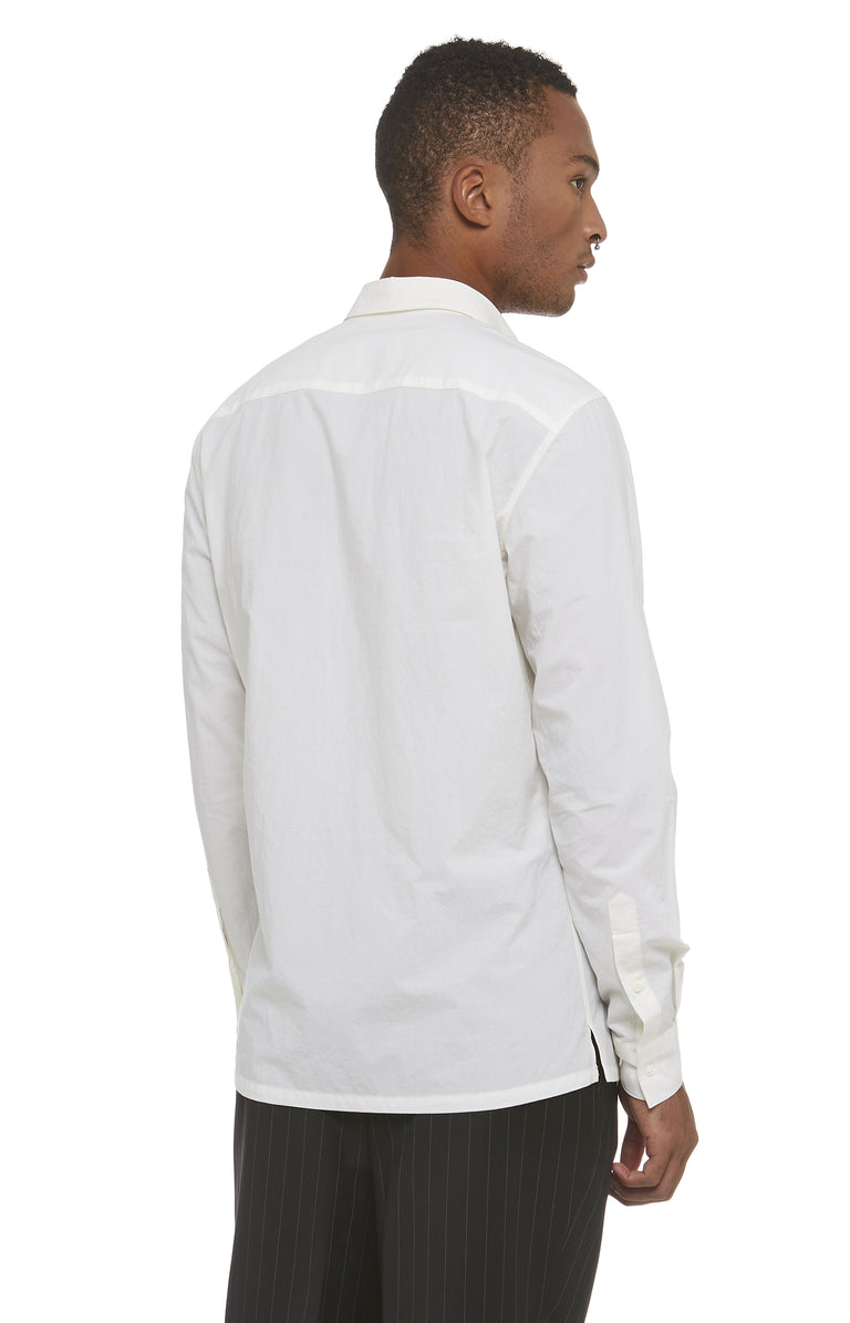 White Cotton Tempiboshi Shirt