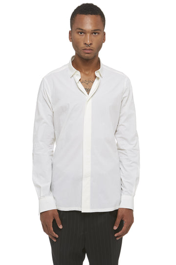 White Cotton Tempiboshi Shirt
