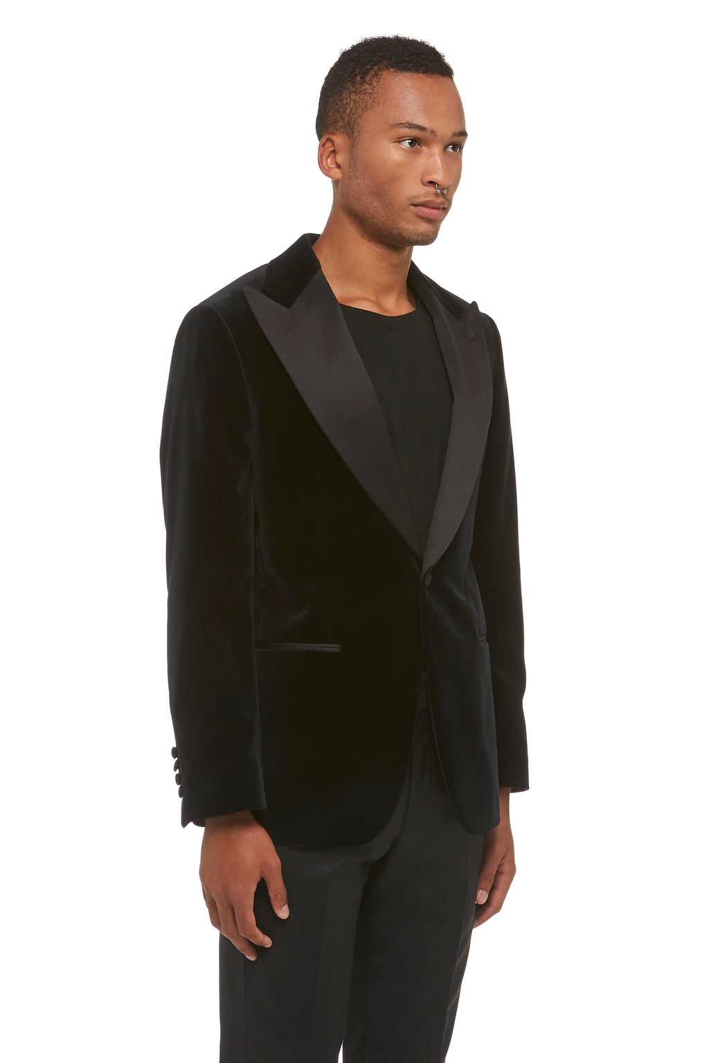Black Velvet Tuxedo Blazer MNDATORY